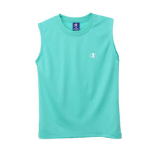 画像をギャラリービューアに読み込む, ヘインズ Champion ボーイズ メッシュ スリーブレスシャツ 130cm~160cm (Champion ジュニア ロゴ )