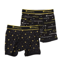 画像をギャラリービューアに読み込む, チャンピオン ボクサーパンツ キッズ 前開き 2枚組 130~160cm ボクサーブリーフ 140 150 160 子供 下着 男の子 インナー パンツ 綿混 champion 前あき