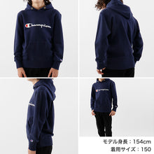 画像をギャラリービューアに読み込む, チャンピオン キッズ 裏毛スウェットパーカー 100cm~160cm (champion キッズ ボーイズ ガールズ 子供) (在庫限り)