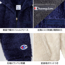 画像をギャラリービューアに読み込む, チャンピオン キッズ フリース ジップパーカー 100cm~160cm champion 子供 ジャケット 子供服 冬 男の子 女の子 ボーイズ ガールズ パーカー (在庫限り)