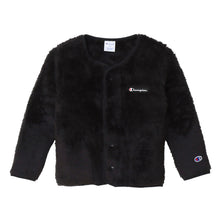 画像をギャラリービューアに読み込む, キッズ ボア ジャケット フリース 子供 チャンピオン 100cm~160cm (子供服 男の子 女の子 パーカー 冬 トップス 上着 羽織り フードなし もこもこ ユニセックス) (在庫限り)