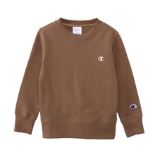 画像をギャラリービューアに読み込む, チャンピオン スウェット キッズ こども シャツ クルーネック 綿 ワンポイント シンプル 100cm~160cm (champion 100 110 120 130 140 150 160 丸首 ボーイズ ガールズ 子供 子ども) (在庫限り)