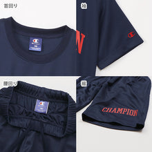 画像をギャラリービューアに読み込む, チャンピオン Tシャツ パンツ 上下 セットアップ キッズ 男の子 こども スポーツウェア トレーニングウェア ロゴ ブランド 黒 紺色 白 赤 130cm~160cm champion 130 140 150 160 トップス ボトムス ボーイズ 子供 子ども (在庫限り)