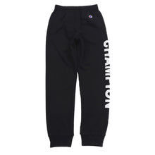 画像をギャラリービューアに読み込む, チャンピオン スウェット パンツ キッズ 綿 裏毛 グレー 黒 ネイビー ロゴ ダンス 部屋着 おでかけ おしゃれ アメカジ コーデ 130cm~160cm (champion 秋冬 こども 男の子 女の子 ジュニア ボトムス シャツ ルームウェア 130 140 150 160) (在庫限り)