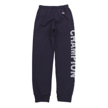 画像をギャラリービューアに読み込む, チャンピオン スウェット パンツ キッズ 綿 裏毛 グレー 黒 ネイビー ロゴ ダンス 部屋着 おでかけ おしゃれ アメカジ コーデ 130cm~160cm (champion 秋冬 こども 男の子 女の子 ジュニア ボトムス シャツ ルームウェア 130 140 150 160) (在庫限り)