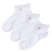 画像をギャラリービューアに読み込む, チャンピオン 靴下 ソックス キッズ 3足 セット 白 黒 グレー スポーツ ダンス ショート丈 厚手 19-24cm (champion まとめ買い ロゴ 綿素材 スニーカーソックス 19.0cm 19.5cm 20.0cm 20.5cm 21.0cm 21.5cm 22.0cm 22.5cm 23.0cm 23.5cm 24.0cm)