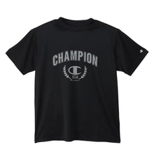 画像をギャラリービューアに読み込む, Champion Tシャツ メンズ 半袖 紳士 ウエア シャツ トップス M L XL 吸汗 速乾 抗菌 防臭 紫外線 反射材 ロゴ シンプル ジム (在庫限り)