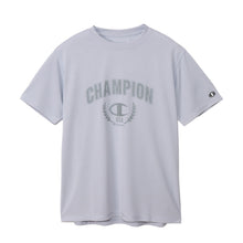 画像をギャラリービューアに読み込む, Champion Tシャツ メンズ 半袖 紳士 ウエア シャツ トップス M L XL 吸汗 速乾 抗菌 防臭 紫外線 反射材 ロゴ シンプル ジム (在庫限り)