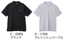 画像をギャラリービューアに読み込む, Champion ポロシャツ メンズ 半袖 紳士 ウエア シャツ トップス M L XL 吸汗 速乾 抗菌 防臭 紫外線 反射材 ロゴ シンプル ジム (在庫限り)