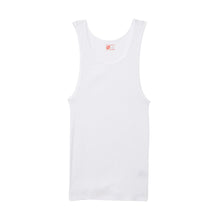 画像をギャラリービューアに読み込む, ヘインズ タンクトップ メンズ 肌着 2枚組 綿混 M L LL 3L 4L 5L Hanes 下着 紳士 男性 インナー ランニングシャツ アンダーウェア 白 黒 無地 リブ