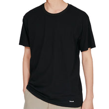 画像をギャラリービューアに読み込む, メンズ ヘインズ クルーネック 半袖 Tシャツ 2枚組 M~LL Hanes 丸首 メンズシャツ シャツ メンズインナー インナー トップス 大きいサイズ