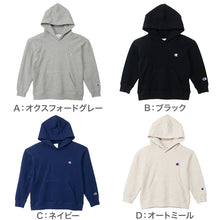 画像をギャラリービューアに読み込む, Champion パーカー キッズ 綿100% 裏毛 スウェット フーディー 長袖 子供服 フード付き ロゴ刺繍 男の子 女の子 ジュニア ユニセックス 小学生 中学生 通学 普段着 カジュアル 130cm~160cm トップス おしゃれ 春 秋 冬 アメリカ綿 フーデッド