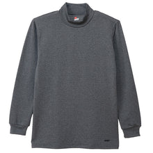 画像をギャラリービューアに読み込む, Hanes ヘインズ メンズ モックネック 長袖Tシャツ 裏フリース ブロックフリース 吸汗速乾 ストレッチ 保温 タグレス ロンT カットソー トップス インナー 防寒 秋冬 スポーツ M~LL トレーニング アクティブウェア 普段着 重ね着 Hanes MOVES