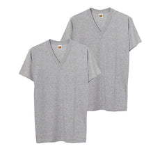 画像をギャラリービューアに読み込む, グンゼ G.T.HAWKINS VネックTシャツ 2枚組×4セット M~LL (GUNZE GTホーキンス 綿100% メンズ)