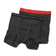 画像をギャラリービューアに読み込む, ヘインズ ボクサーパンツ メンズ 前開き 大きいサイズ 2枚組 3L・4L 下着 3l 4l 綿 ボクサーブリーフ セット 紳士 男性 ボクサー パンツ hanes
