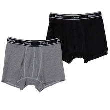 画像をギャラリービューアに読み込む, Hanes ボクサーパンツ メンズ 2枚組 ボクサーブリーフ 綿 ボクサー 前閉じ メンズ下着 コットンインナー ストレッチ アンダーウェア 男性下着 M~LL メンズインナー 快適インナー 男性パンツ シンプルボクサー スポーツインナー ヘインズ