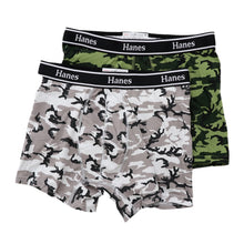 画像をギャラリービューアに読み込む, ヘインズ ボクサーパンツ メンズ 綿 前閉じ 2枚組 M~LL 下着 hanes ボクサーブリーフ 前とじ インナー 男性 コットンストレッチ セット