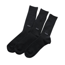 画像をギャラリービューアに読み込む, ヘインズ メンズ ノンパイル フルレングスソックス 3足組 25-27cm (Hanes ソックス 靴下 男 セット まとめ買い 綿 クルーソックス) (在庫限り)