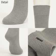 画像をギャラリービューアに読み込む, ヘインズ メンズ ノンパイル フルレングスソックス 3足組 25-27cm (Hanes ソックス 靴下 男 セット まとめ買い 綿 クルーソックス) (在庫限り)