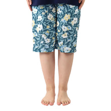 画像をギャラリービューアに読み込む, 冷感 接触冷感 ひんやり 冷たい ニット リラックスパンツ M L LL ルームウェア レディース 5分丈 イージーパンツ ウエストゴム 調整ひも ゴム交換口 両サイドポケット ボタニカル柄 花柄 ストレッチ 涼しい 夏 在宅ワーク パジャマ代わり 薄手 快適 軽量 チャコールグレー (在庫限り)