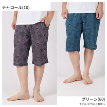 画像をギャラリービューアに読み込む, リラックスパンツ 綿100 メンズ 鳥柄 半ズボン 夏 パジャマ M L LL 夏パンツ 6分丈 ワイドパンツ ルームウェア ルームパンツ ステテコ ズボン ボトムス おしゃれ ワイルド ゆったり 父の日 プレゼント ギフト (在庫限り)