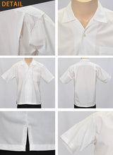 画像をギャラリービューアに読み込む, ヒロミチナカノ 開襟シャツ カッターシャツ 半袖 男子 S~3L (制服 シャツ スクールシャツ 夏服 学生服 大きいサイズ 学生 高校生 中学生 メンズ) (取寄せ)