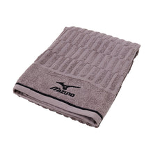 画像をギャラリービューアに読み込む, バスタオル ブランド タオル スポーツ ミズノ 綿100% 約60×120cm (大判タオル 風呂 部活 卒業祝い 入学祝い 贈り物 ロゴ スポーツブランド) (在庫限り)