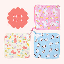 画像をギャラリービューアに読み込む, ループタオル タオル ハンドタオル タオルハンカチ 保育園 幼稚園 綿100% キッズ 約30×30cm ウォッシュタオル 子供用ループ付タオル ハンカチ 入園 名前