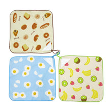 画像をギャラリービューアに読み込む, ループタオル タオル ハンドタオル タオルハンカチ 保育園 幼稚園 綿100% キッズ 約30×30cm ウォッシュタオル 子供用ループ付タオル ハンカチ 入園 名前