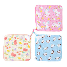 画像をギャラリービューアに読み込む, ループタオル タオル ハンドタオル タオルハンカチ 保育園 幼稚園 綿100% キッズ 約30×30cm ウォッシュタオル 子供用ループ付タオル ハンカチ 入園 名前