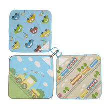画像をギャラリービューアに読み込む, ループタオル タオル ハンドタオル タオルハンカチ 保育園 幼稚園 綿100% キッズ 約30×30cm ウォッシュタオル 子供用ループ付タオル ハンカチ 入園 名前
