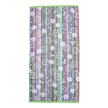 画像をギャラリービューアに読み込む, バスタオル タオル かわいい 柄 綿 おしゃれ バス用品 雑貨 約60×120cm 乾きやすい カラフル 花柄 植物 エコタオル 植物柄 eco (在庫限り)