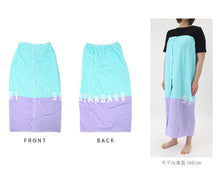 画像をギャラリービューアに読み込む, ラップタオル 100cm 巻きタオル 水泳用品 プールタオル 大人 キッズ 約100×120cm プール用品 子供 スイミング 海 バスタオル プール 水泳 水遊び 海水浴