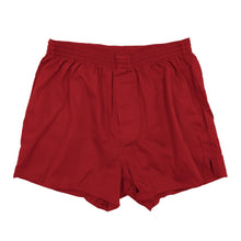 画像をギャラリービューアに読み込む, トランクス メンズ 綿100 前開き スリット 風水カラー シンプル 無地 S~LL 男性 下着 パンツ 綿100% 赤 白 黒 立体縫製 ギフト プレゼント シルケット加工 ゆったり おしゃれ 派手 コットン S M L LL