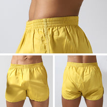 画像をギャラリービューアに読み込む, トランクス メンズ 綿100% 下着 インナー 前開き スリット 風水カラー シンプル 無地 赤 白 黒 ブルー ピンク やわらかい 通気性の良い 着心地良い ギフト プレゼント S~LL (男性 普段使い シルケット加工 高品質 ゆったり おしゃれ スーツ 派手 コットン100 S M L LL)