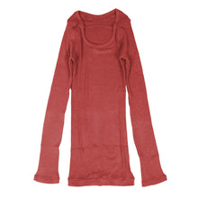 画像をギャラリービューアに読み込む, 発熱インナー 長袖 レディース あたたか デコルテネック 深あき あったか 白 黒 ブルー ピンク パープル 黄色 おしゃれ 重ね着 秋冬用 M-L・L-LL 薄手 インナー 暖かい 下着 シャツ 防寒 冬