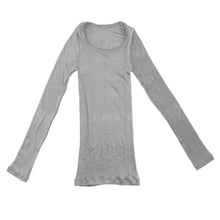 画像をギャラリービューアに読み込む, 発熱インナー 長袖 レディース あたたか デコルテネック 深あき あったか 白 黒 ブルー ピンク パープル 黄色 おしゃれ 重ね着 秋冬用 M-L・L-LL 薄手 インナー 暖かい 下着 シャツ 防寒 冬