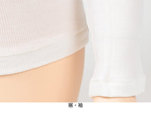 画像をギャラリービューアに読み込む, 発熱インナー 長袖 レディース あたたか デコルテネック 深あき あったか 白 黒 ブルー ピンク パープル 黄色 おしゃれ 重ね着 秋冬用 M-L・L-LL 薄手 インナー 暖かい 下着 シャツ 防寒 冬