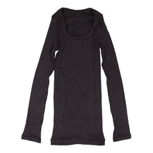 画像をギャラリービューアに読み込む, 発熱インナー 長袖 レディース あたたか デコルテネック 深あき あったか 白 黒 ブルー ピンク パープル 黄色 おしゃれ 重ね着 秋冬用 M-L・L-LL 薄手 インナー 暖かい 下着 シャツ 防寒 冬