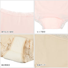 画像をギャラリービューアに読み込む, Suteteko 婦人 50cc対応 安心快適ショーツ M~LL (中失禁 尿漏れ レディース パンティー 失禁パンツ 失禁ショーツ 吸水) (取寄せ)