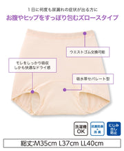 画像をギャラリービューアに読み込む, Suteteko 婦人 100cc対応 安心快適ズロース M~LL (大失禁 尿漏れ レディース パンティー 失禁パンツ 失禁ショーツ 吸水)