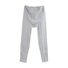 画像をギャラリービューアに読み込む, Suteteko 紳士 膝下ファスナー付ズボン下 前あき M~LL (メンズ 遠赤当て布付き 前あきタイツ スパッツ 秋冬用) (取寄せ)