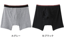 画像をギャラリービューアに読み込む, 吸水ボクサーブリーフ 前あき 2枚組 綿 M~LL 介護用 失禁パンツ 中失禁 軽失禁 尿漏れ 吸水シート付き 尿漏れ おねしょ オムツ コットン (取寄せ)