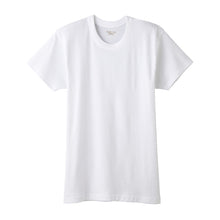 画像をギャラリービューアに読み込む, グンゼ 快適工房 メンズ 半袖 インナー 丸首シャツ 綿100% S M L 紳士 肌着 下着 インナーシャツ 白 黒 灰 コットン100 男性 クルーネック やわらか 日本製 GUNZE