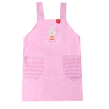 画像をギャラリービューアに読み込む, エプロン キッズ 女の子 男の子 子供 110cm~130cm (子供用 子ども こども かわいい 動物 110 120 130 マジックテープ) (特販) (在庫限り)