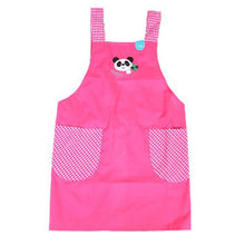 画像をギャラリービューアに読み込む, エプロン キッズ 女の子 男の子 子供 110cm~130cm (子供用 子ども こども かわいい 動物 110 120 130 マジックテープ) (特販) (在庫限り)