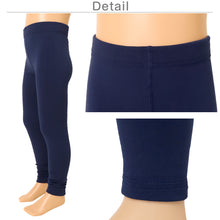 画像をギャラリービューアに読み込む, キッズ レギンス 裏起毛 10分丈 スパッツ 160デニール 120cm~150cm 子供 冬 タイツ 幼稚園 保育園 暖かい 防寒 厚手 男の子 女の子 120 130 140 150 スポーツ スキー カラー (在庫限り)