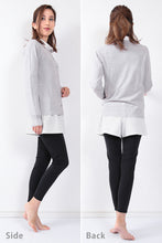 画像をギャラリービューアに読み込む, 裏起毛 レギンス レディース スパッツ 10分丈 M-L~3L (暖かい あったか インナー ボトム タイツ 防寒 冬 uvカット)