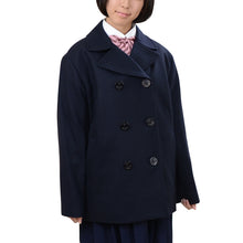 画像をギャラリービューアに読み込む, 学生服 スクール用 通学用 男女兼用ピーコート S~4L (送料無料) (取寄せ)