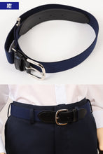 画像をギャラリービューアに読み込む, 子供 ベルト ゴム 小学生 ウエスト45cm~70cm ゴムベルト 無地 学生 男子 小学校 中学校 制服 日本製